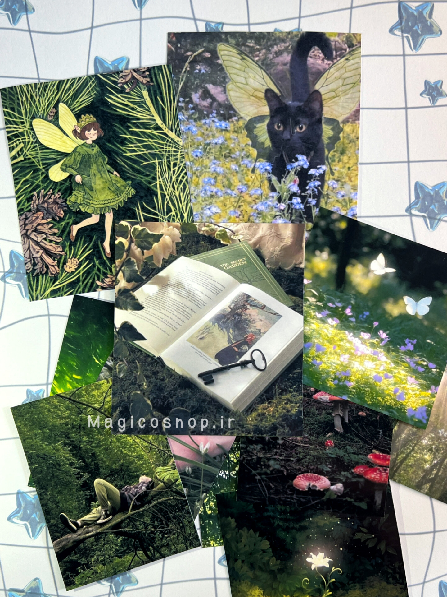 پک پوستر پینترستی سبز