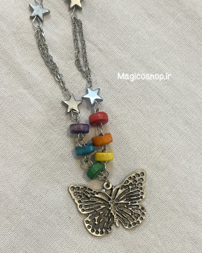 گردنبند Mistwing 🌈 پروانه وینتیج