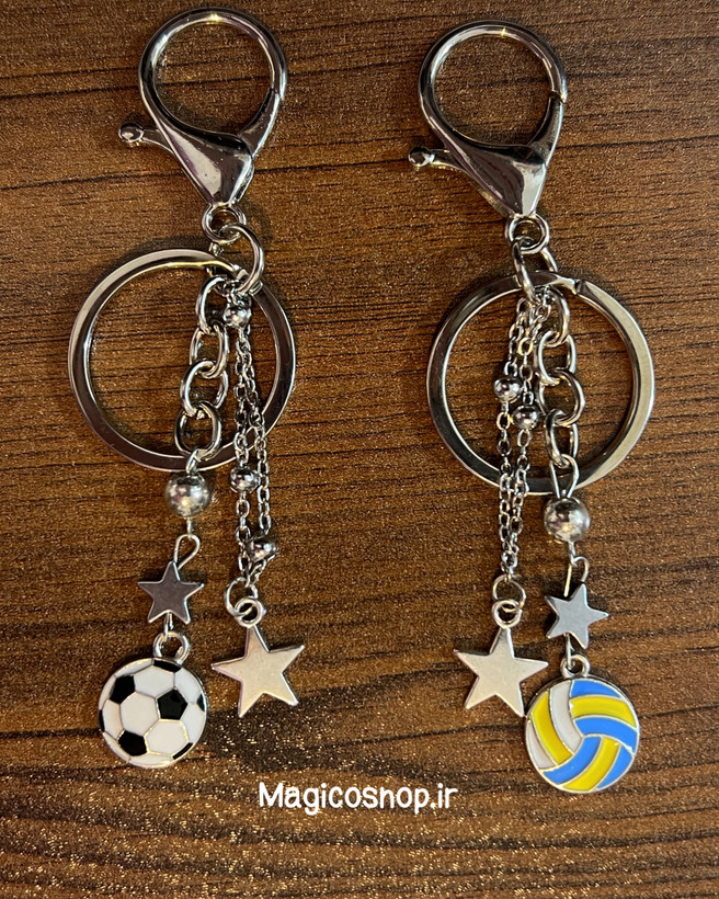 آویز و جاکلیدی ورزشی ⚽🏐 جاکلیدی فوتبال ✨ جاکلیدی واليبال ✨