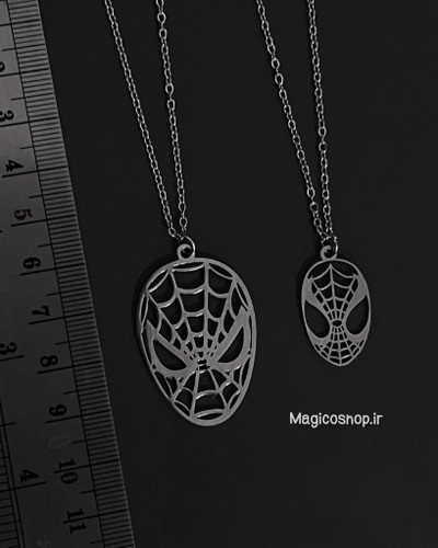 گردنبند اسپایدرمن 🕷️ گردنبند مرد عنکبوتی ❤️