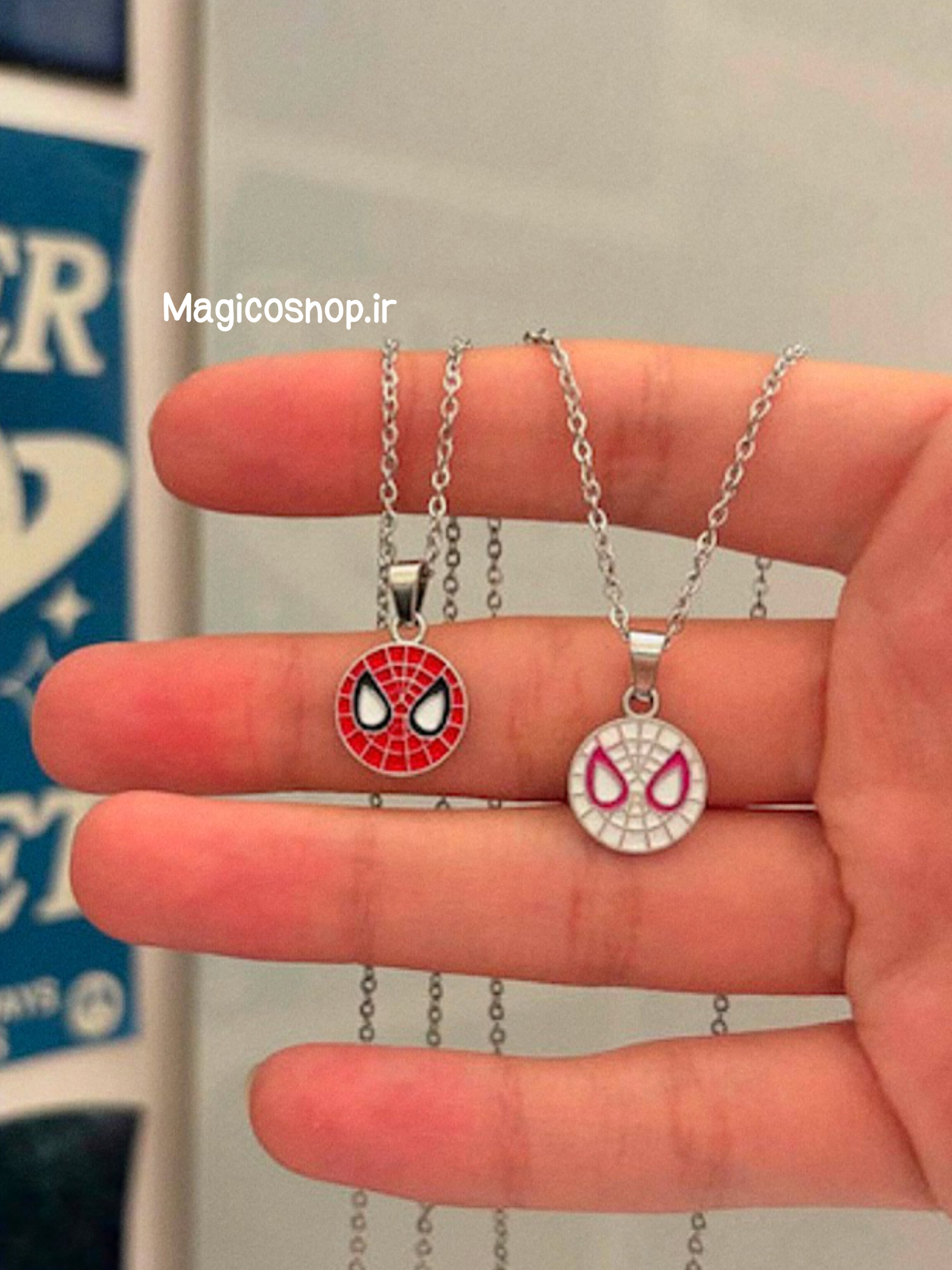 ست گردنبند اسپایدرمن 🕷️🕸️