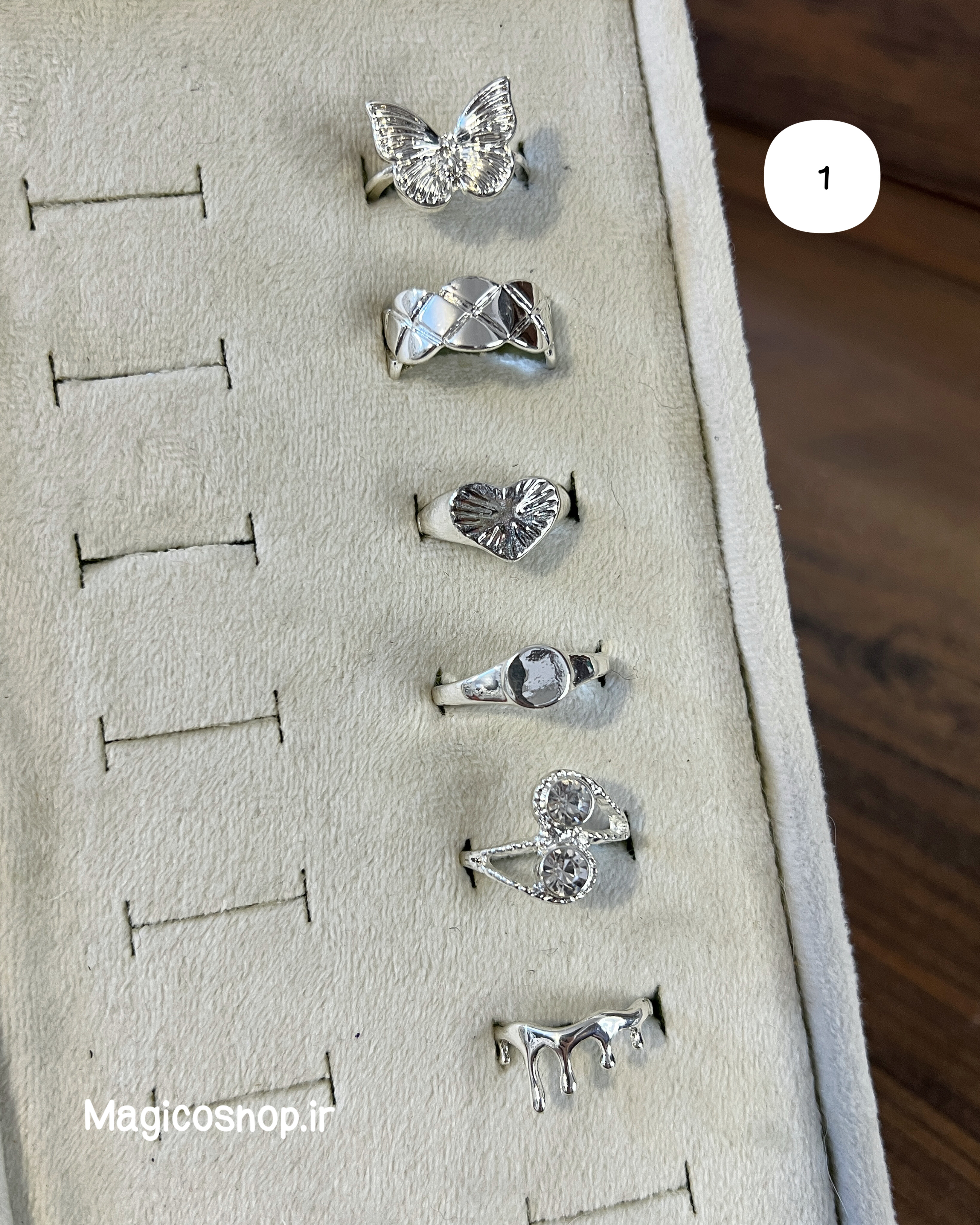 پک انگشتر 6 عددی 💍